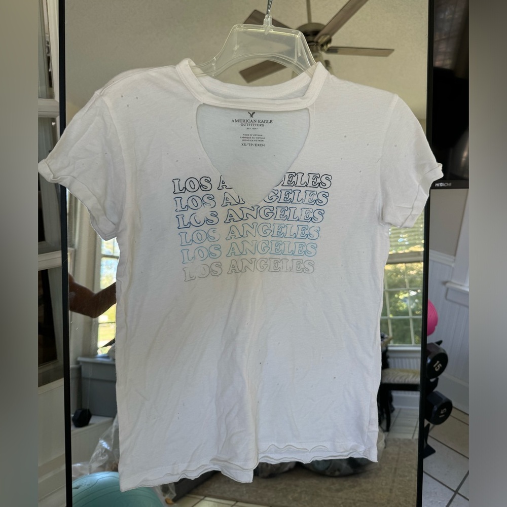 American eagle cut out top